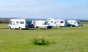 camping à l'île de Wight